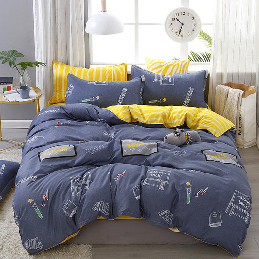 Edredón Desmontable Lavable de Algodón para Cama Doble - Dormitorio Estudiante - Image 10
