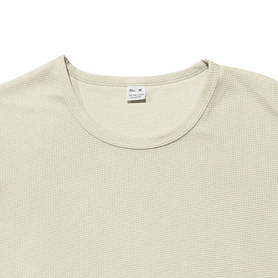 Polera Cuello Redondo Textura Waffle para Hombre - Image 15