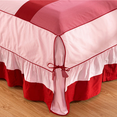 Juego de 4 Volantes para Cama en Algodón Puro - Image 6