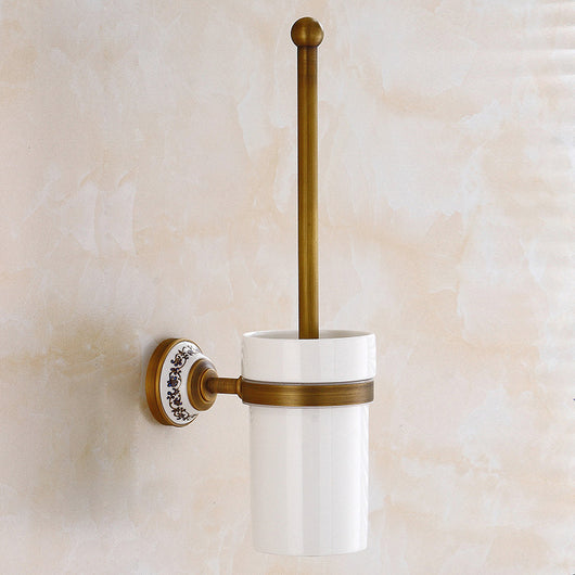 Juego de Toallero Estilo Europeo en Cobre Antiguo - Accesorios de Baño Completos - Image 27