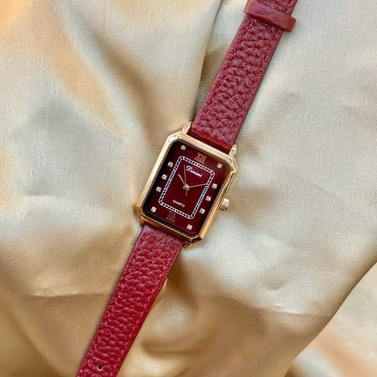 Reloj Elegante Alloy Ankela Rojo para Mujer - Image 22