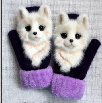Manoplas Cálidas con Diseño de Animales para Otoño e Invierno - Image 13