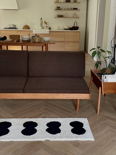 Tapete Absorbente de Terciopelo Grueso Antideslizante para Sala y Comedor - Image 21