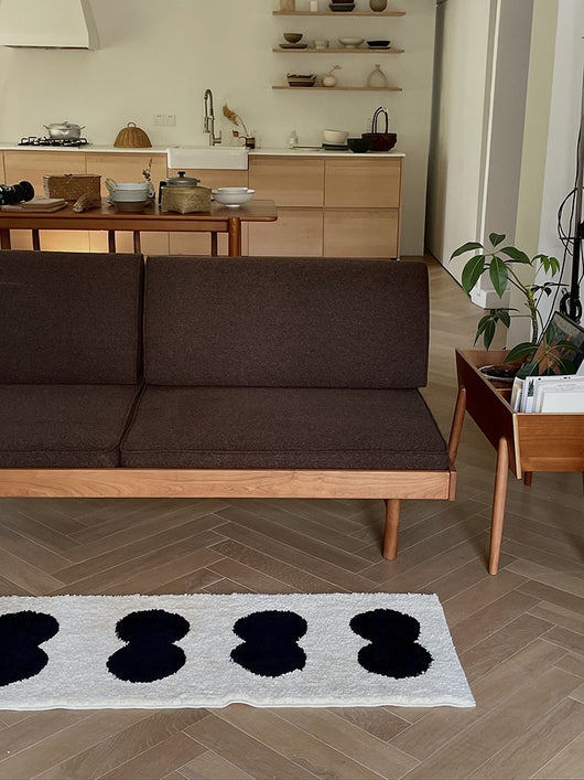 Tapete Absorbente de Terciopelo Grueso Antideslizante para Sala y Comedor - Image 21