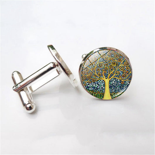Gemelos Árbol de la Vida en Piedras Preciosas - Image 16