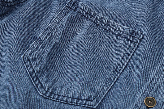 Chaqueta Denim Retro Suelta para Mujer - Diseño Moderno de Manga Larga - Image 7