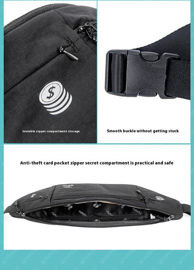 Riñonera Deportiva Impermeable con Bloqueo Antirrobo - Image 13