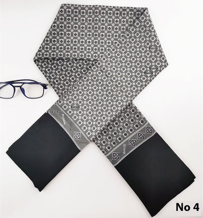 Bufanda Ejecutiva de Seda y Cachemira Premium para Hombre - Image 3