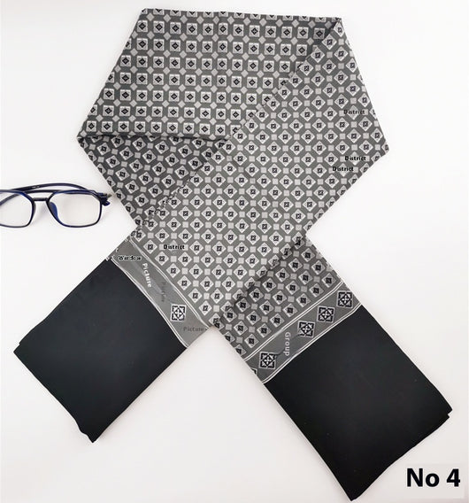 Bufanda Ejecutiva de Seda y Cachemira Premium para Hombre - Image 3