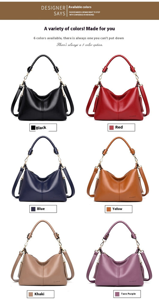 Bolso de Cuero Suave para Mamá - Bandolera Elegante Multiuso - Image 18