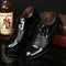 Zapatos de Cuero Puntiagudos Casuales para Hombre