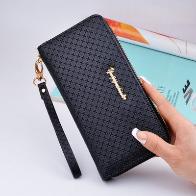 Billetera Larga para Mujer con Pulsera - Diseño Coreano Moderno con Cierre - Image 6