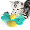 Plataforma Giratoria Interactiva para Gatos Butterfly