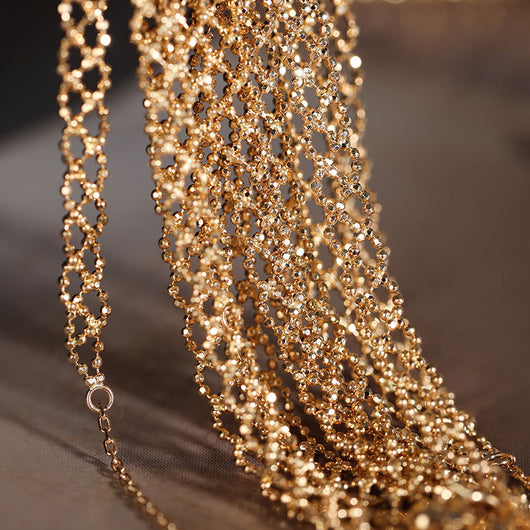 Pulsera de Cadena Trenzada con Encaje para Mujer - Image 5