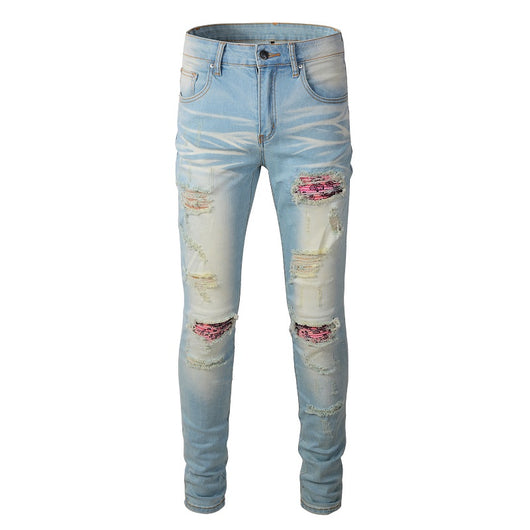 Jeans Slim Fit Efecto Desgastado INS - Image 13