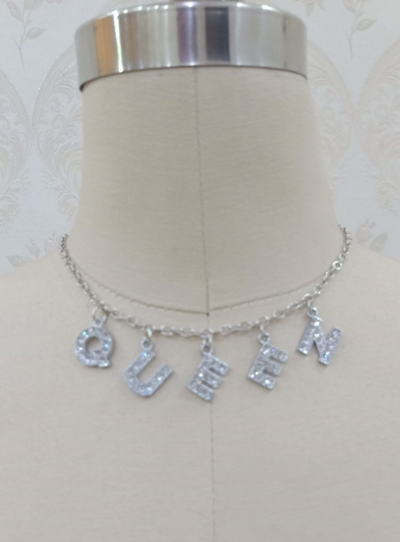 Collar Colgante con Inicial y Diamantes - Image 40