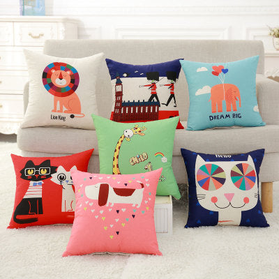 Fundas de Almohada y Cojín de Sofá con Impresión Digital