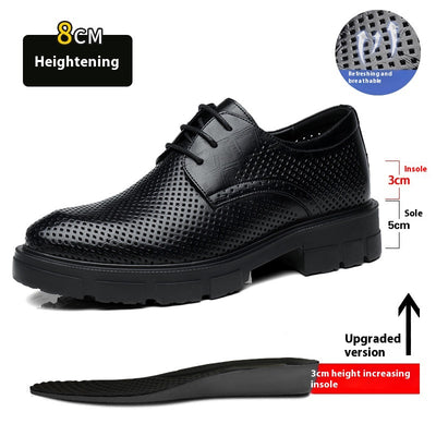 Zapatos de Cuero para Hombre con Plataforma Elevadora 10cm - Estilo Ejecutivo - Image 13