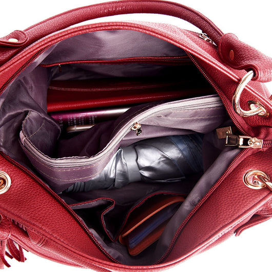 Bolso Bandolera de Cuero Suave - Image 3