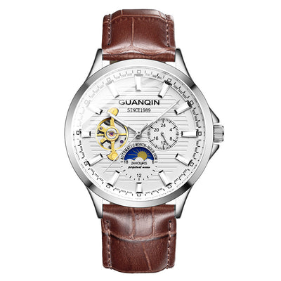 Reloj Mecánico Guanqin para Hombre - Elegancia Clásica - Image 14