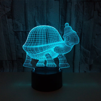 Lámpara 3D Tortuga Luminosa - Image 3