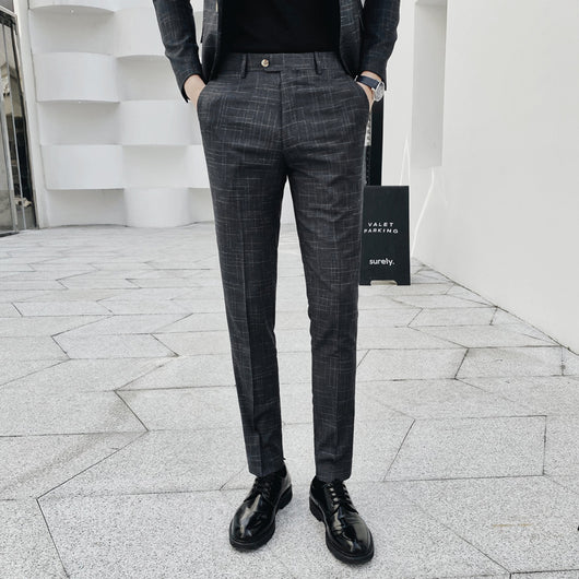 Pantalones Rectos Elegantes para Hombre - Estilo Casual y Ejecutivo - Image 4