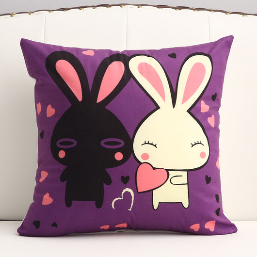 Almohada de Peluche Corto con Diseño de Caricatura - Image 19