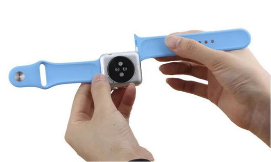 Correa de Silicona Monócroma Compatible con Apple Watch - Image 2