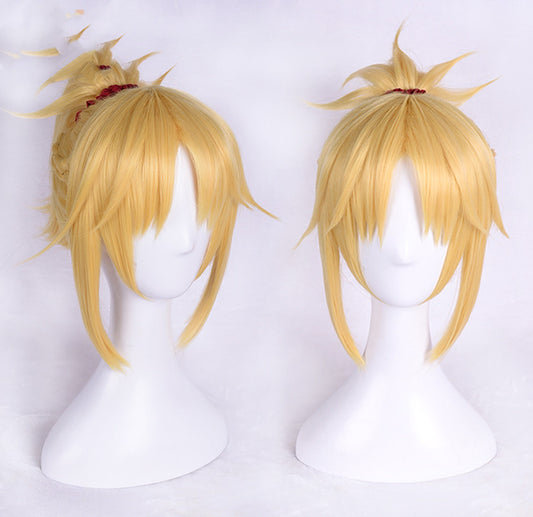 Peluca Cosplay Mordred FGO - Disfraz Anime Premium