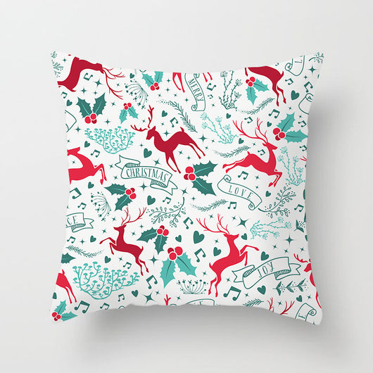 Cojín Decorativo Navideño con Estampado Digital de Papá Noel - Image 33