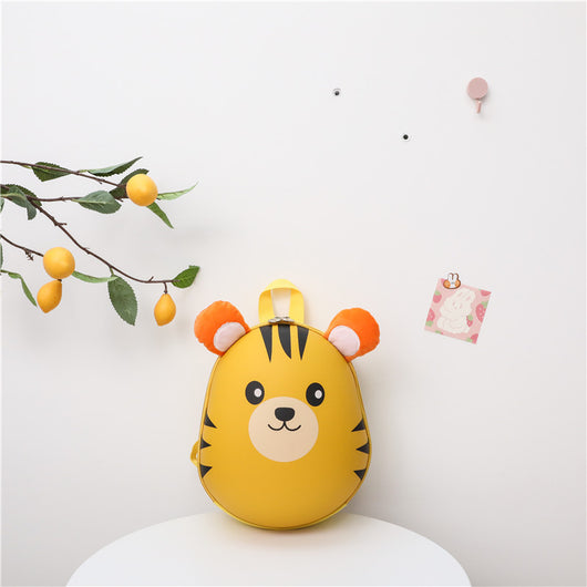 Mochila Escolar Infantil con Diseño de Animales Cartoon y Carcasa Resistente - Image 11