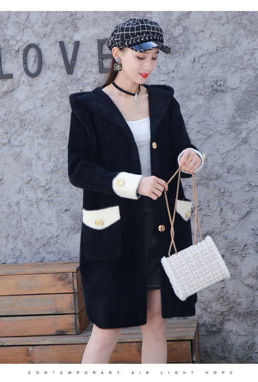 Blazer Oversize de Terciopelo Sintético - Image 4
