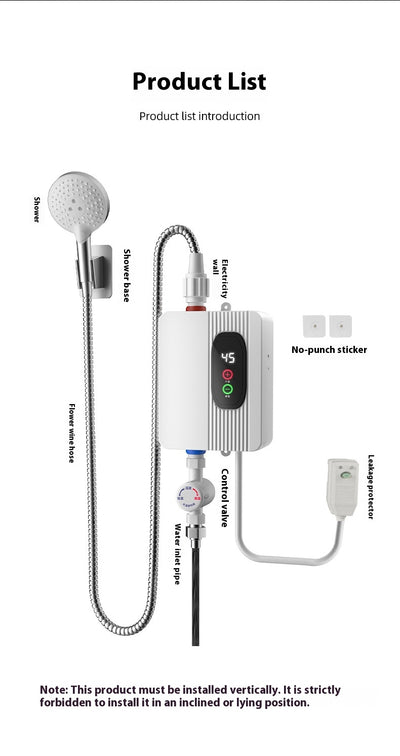 Calentador de Agua Eléctrico Instantáneo con Tecnología de Frecuencia Variable - Image 17