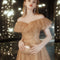 Vestido de Noche Elegante Asimétrico para Eventos de Gala