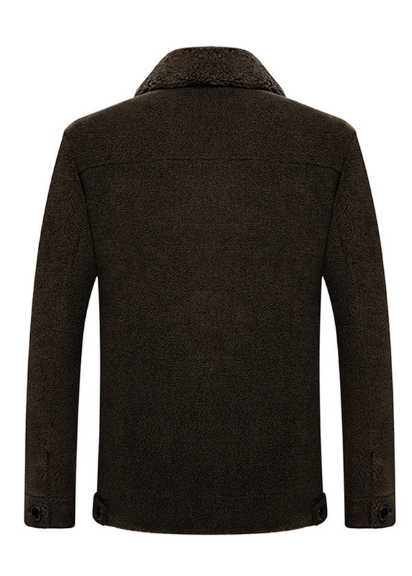 Chaqueta de Lana Esquilada para Hombre