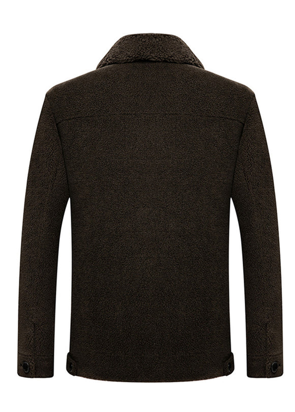 Chaqueta de Lana Esquilada para Hombre