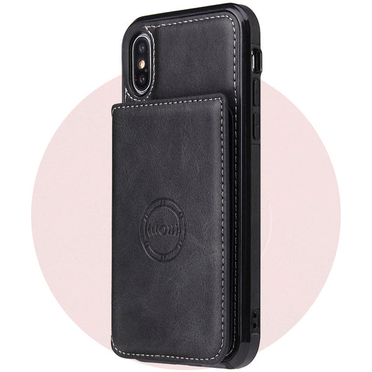 Funda Cartera de Cuero para Teléfono con Compartimientos - Image 5