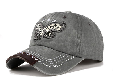 Gorra de Béisbol Vaquera Vintage Lavada con Bordado y Visera Curva - Image 13