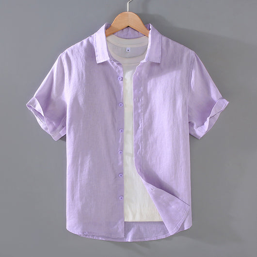 Camisa Casual de Manga Corta para Hombre - Image 10