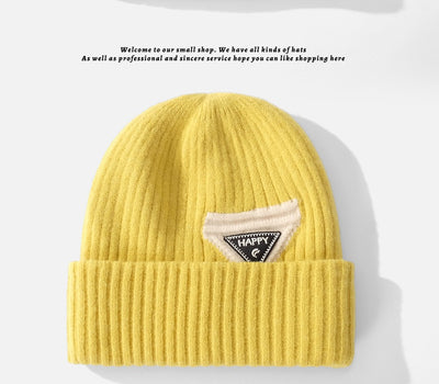 Gorro de Punto Grueso con Pelaje de Conejo - Juego Completo - Image 16