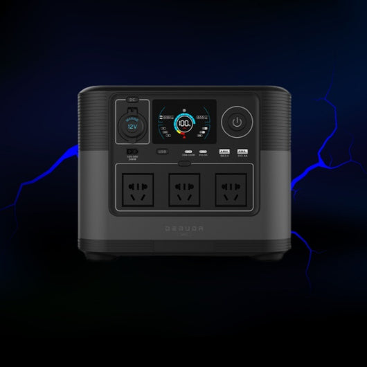 Estación de Energía Portátil 1200W con Batería LiFePO4 de Alta Capacidad