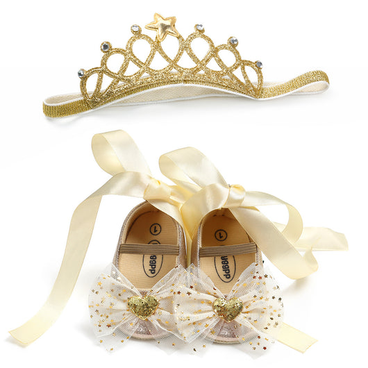 Conjunto de Zapatos Suaves y Gorro para Bebé - 2 Piezas - Image 6