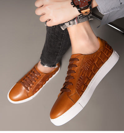 Zapatillas Skate Casual Patrón Hombre - Diseño Trendy Bajo - Image 11