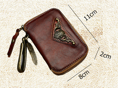 Llavero de Cuero Genuino para Hombre - Diseño Artesanal Personalizado - Image 7