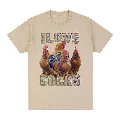 Playera Divertida de Gallos - Diseño Humorístico para Amantes de Aves de Corral - Image 9