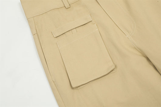 Pantalones Cargo Rectos Multibolsillos para Hombre - Image 11