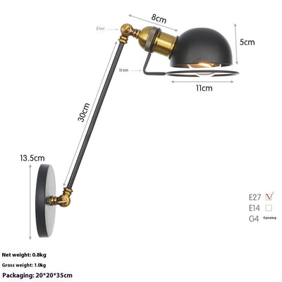 Lámpara LED de Pared Articulada para Estudio y Dormitorio - Image 13