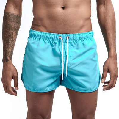 Shorts de Envolvimiento Hombre, Pantalones Cómodos para Casa, Pantalones de Playa Suave - Image 2