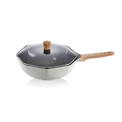 Wok Octagonal de Piedra Maifan Antiadherente Premium - Image 10