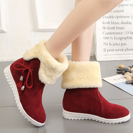 Zapatos de Algodón Reversibles con Forro Polar Térmico - Image 18